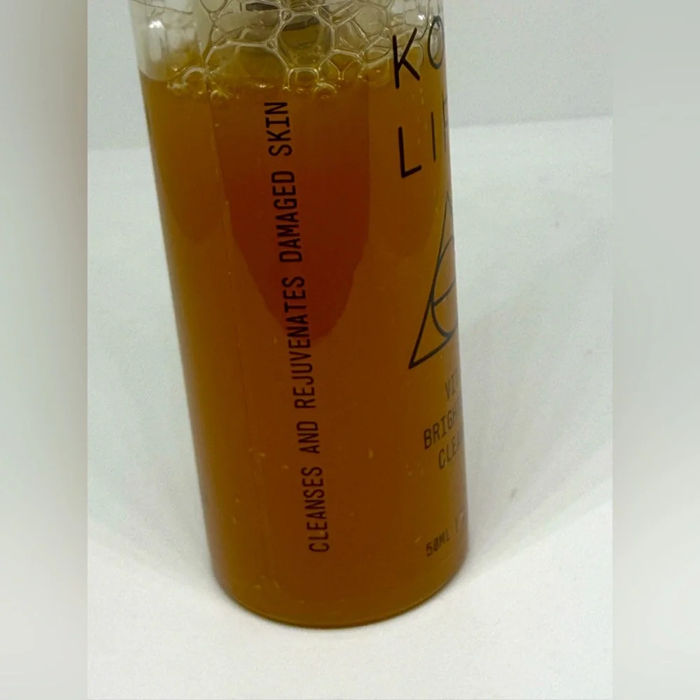 NEW KOA LIFE Vitamin C Vit-C Brightening‎ Cleanser Full Size 50mL Cleanses
